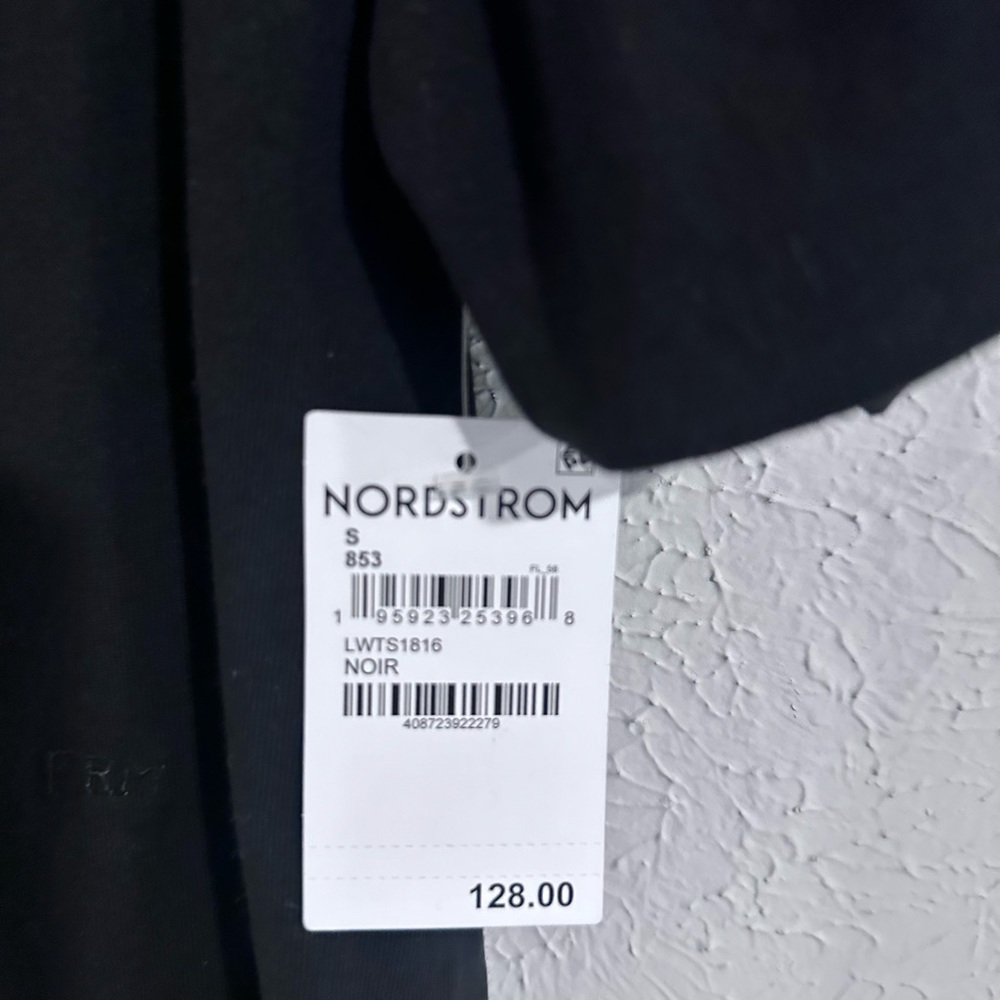 Short sleeved black frame shirt. Never worn with tags. Size Small